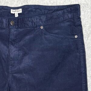 Peter Millar Superior Soft Corduroy Classic Fit Five-Pocket Pant-Navy-Men 42